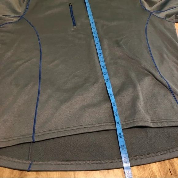 Peter Millar Crown Sport Golf Sweater Mens Size Medium Grey 1/4 Zip Long Sleeve - Picture 7 of 8